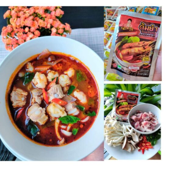Finished Tom Yum Soup, 150 ml. (Kruang Kaeng Som Jai Nuek) - Image 2
