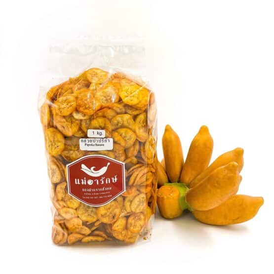 Fried Banana (Paprika Flavor), 1.000g. (Mae Arak)