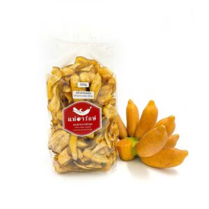 Fired Banana (Fried orange bananas, baked bark, salty salty), 500 g. (Mae Arak)