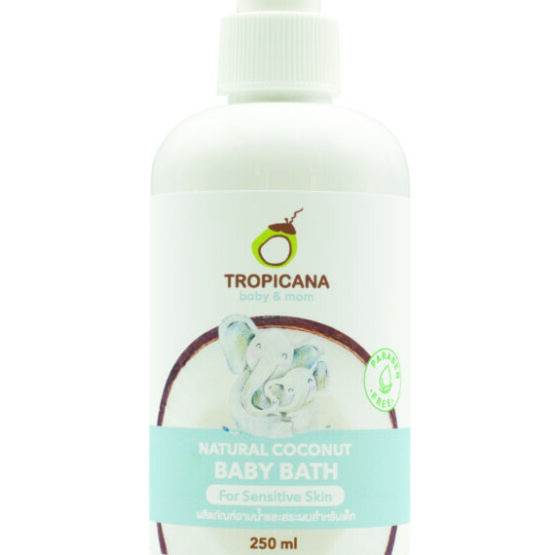 ผลิตภัณฑ์อาบน้ำและสระผมสำหรับเด็ก ปราศจากสารระคายเคือง ขนาด 250 ML ตรา Tropicana (ทรอปิคานา)