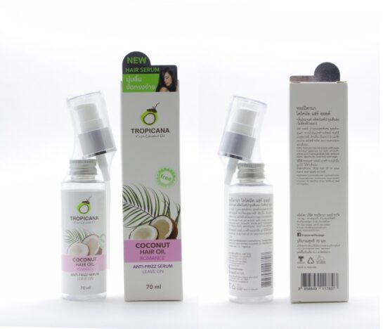 เซรั่มบำรุงผม สูตร NON PARABEN กลิ่น ROMANCE ขนาด 70 มล. ตรา Tropicana (ทรอปิคานา) - Image 2