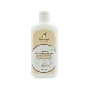 ครีมอาบน้ำน้ำมันมะพร้าวสูตรสำหรับทุกสภาพผิว ขนาด 290 ML ตรา Tropicana (ทรอปิคานา)