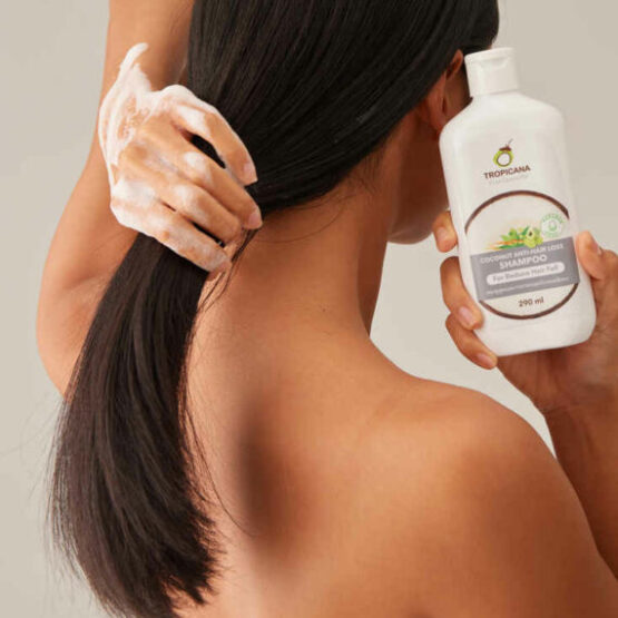 แชมพูสำหรับผมขาดหลุดร่วง สูตร Non Paraben Anti-Hair Loss Shampoo 290 มล. ตรา Tropicana (ทรอปิคานา) - Image 3