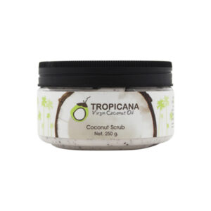 ครีมขัดผิวน้ำมันมะพร้าว สูตร Non Paraben ขนาด 250 กรัม ตรา Tropicana (ทรอปิคานา)