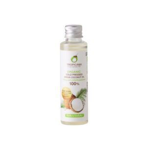 น้ำมันมะพร้าวสกัดเย็นออร์แกนิก ขนาด 50 ML ตรา Tropicana (ทรอปิคานา)