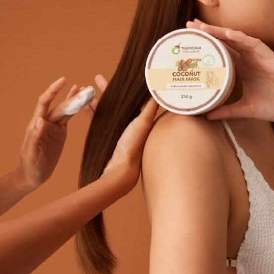 ครีมหมักผมน้ำมันมะพร้าว สูตร NON PARABEN ขนาด 250 กรัม ตรา Tropicana (ทรอปิคานา) - Image 2