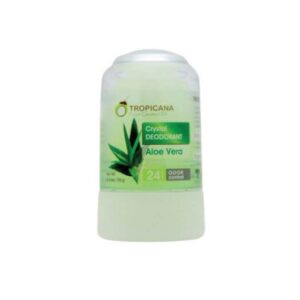 สารส้มระงับกลิ่นกาย Crystal Deodorant Aloe Vera 70 กรัม ตรา Tropicana (ทรอปิคานา)