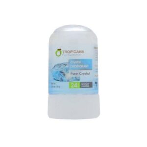 สารส้มระงับกลิ่นกาย Crystal Deodorant Natural ขนาด 70 กรัม ตรา Tropicana (ทรอปิคานา)