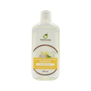 โคโคนัท ออยลี่ แคลริฟายอิ้ง แชมพู (สำหรับผมมัน) 290 มล. ตรา Tropicana (ทรอปิคานา)