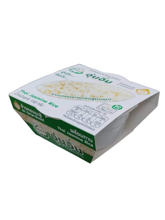 ข้าวหอมมะลิ พร้อมทาน ตรา อุ่นอิ่ม ขนาด 150 กรัม - Image 2